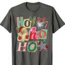 Ho Vintage Santa 90s Christmas Pajama for Men Women Kids T-Shirt, Size S