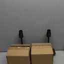 Facon RV Pendent Dining-Room Lamp with 2 Replaceable Bulbs(Included), 12V Interior Light with Switch for RV Motorhome Camper Trailer, Square Brown Fabric Shape