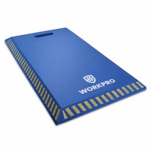 WORKPRO Extra Thick Kneeling Pad, Soft Foam Knee Cushioning, Extra Large Foam Kneeler Mat for Auto-Repair, Gardening, Workout Supplies, 28 x 16 x 1.2in, Blue (Blue, S)