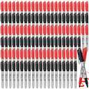 180 pack Permanent markers Black, Red