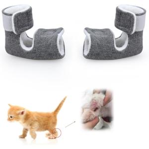 1 Pair Cat Hock Socks for Kitten Sore Hocks Ankle Protective for Cats Recovery and Relief Wound Pain