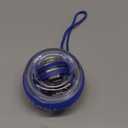 Wrist Trainer Ball Auto-Start Gyroscopic Forearm Exerciser Gyro Ball for Strengthen Arms, Fingers, Grip and Muscles (Blue (Colorful Light))