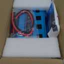 2000W Pure sine Wave Inverter 4000W (Peak) DC 12V to AC 110V/120V Converter with LCD Display Wireless/Wired Remote Control 3AC Outlets and 4USB for Camping RV Travel Off-Grid Solar Systems