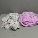 Pack and Play Sheets Girl, 2 Pack Mini Crib Sheets, Stretchy Playard Fitted Sheet, Compatible with Graco Pack n Play, Soft and Breathable Material, Floral