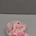 Baby Elephant Musical Stuffed Animals Toy with Light-Up Music & Crinkle Sound Paper,Infant Bilingual Early Learning Education Toys,Tummy Time Toys for 0-3-6-12+ Months Boy Girl, Pink