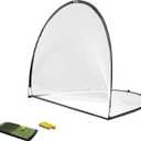 SKLZ Home Golf Driving Range Kit with Net, Golf Balls, Launch Pad, and Tees