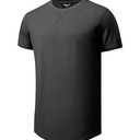 Idtswch Mens Tall T Shirts Lightweight Cotton Longline Short Sleeve T-Shirt Tee Black XXXL
