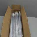 Saintrygo 20 Pack Clear Umbrellas Bulk,Windproof Waterproof Stick Wedding Umbrellas with J Hook Handle for Outdoor Events