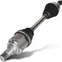 Front Left Drive Side CV Axle Shaft Assembly for Toyota Camry 2.4L (2002-2009, Excl. Hybrid), Solara 2.4L (2004-2008, Manual Trans Only), Highlander 2.4L (2001-2007 FWD, Base Only)  Gas Model Only