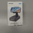 Cell Phone Stand with Wireless Bluetooth Speaker and Anti-Slip Base HD Surround Sound Perfect for Home and Outdoors with Bluetooth Speaker for Desk Compatible with iPhone/ipad/Samsung Galaxy (Black)