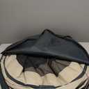 East Oak Screen House Tent Pop-Up, Portable Screen Room Canopy Instant Screen Tent 10 x 10 FT with Carry Bag for Patio, Backyard, Deck & Outdoor Activities, Beige