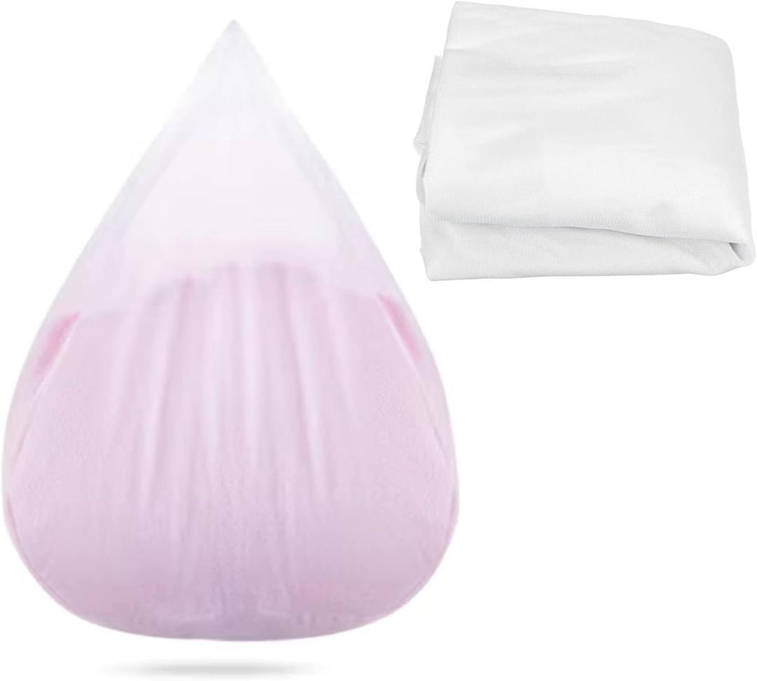 Bean Bag Chair Liner, Stocking Inner Liner for Bean Bag Cover, No Filler, Net Inner for Polystyrene Beads (Small)