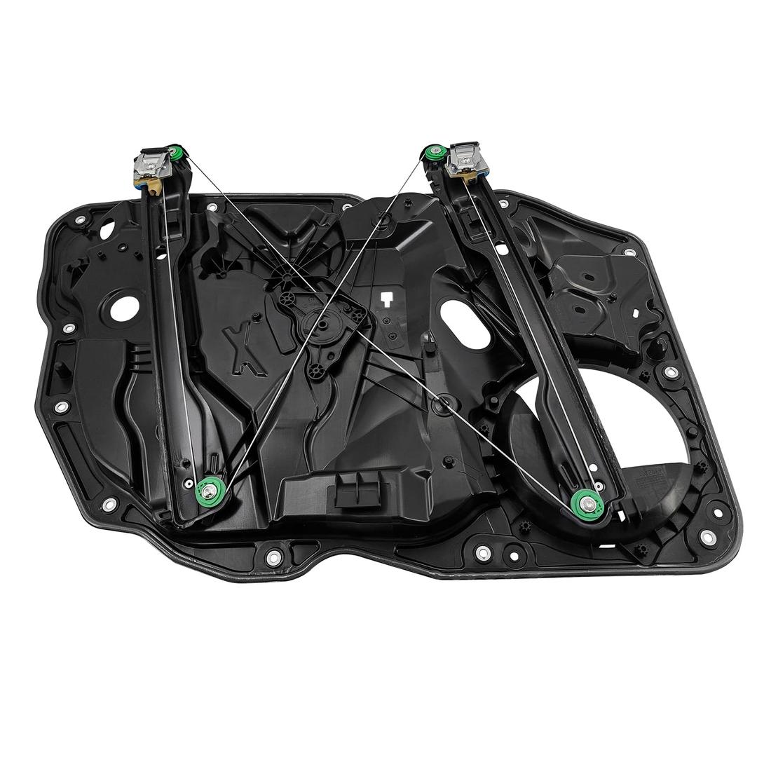 Front Window Regulator Assembly Without Motor Compatible with Porsche Cayenne 958 2011-2018 3.0L 3.6L 4.8L Power Window Actuator Right Passenger Side 95854246201