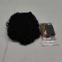 Aisaide Curly Headband Wigs for Black Women, Synthetic Deep Wave Half Wigs, Glueless Short Natural Black 14Inch 1B (14 Inch, 1B 001)