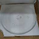 CalPalmy 13.5 Inch Microwave Glass Turntable Plate Replacement, 13 1/2" Microwave Plate Compatible with GE WB49X10002, Frigidaire 5304509621, Samsung DE74-20016A, Whirlpool W10451786