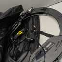 22"Ring Light with Stand,Ring Light Tripod for iPhone ipad,with 75"Tripod/LCD Display/4 ipad iPhone Clips/2 USB Ports,2600K-6500K Color Temperature,for Barber Makeup Tattoo TikTok Video Recording Vlog (Black)