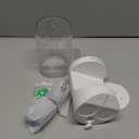 ZOFGENOW Automatic Mouthwash Dispenser for Bathroom,Bathroom Accessories 19.4 Fl Oz Dispensers with Magnetic Cups,Wall Mounted Dispenser,Suitable for All Age Groups,White