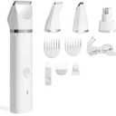 SEDLAV 3-in-1 Multi-Functional Dog Clippers - Corded & Powerful Pet Hair Clipper for Small Dogs with Vacuum Function - Quiet Dog Hair Cutting Machine Ideal for Grooming Face, Ears & Body