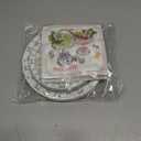 100pcs Mahjong Party Plates and Napkins Set, Blue Pink Bows Mahjong Cocktail Disposable Tableware Supplies for Gift Wedding Bridal Shower Birthday Game Night