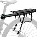 ROCKBROS Bike Cargo Rack - Rear Bike Luggage Rack, Quick Release, 165lbs Capacity