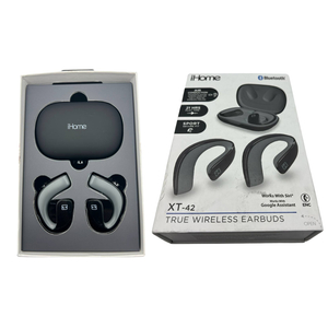 iHome XT-42 True Wireless Earbuds Sport Air Conduction EarHook Headphones