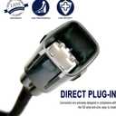 HiSport Oxygen Sensor 234-9051 - Heated O2 Sensor Replaces 250-54050, 4-Wire Air Fuel Ratio Sensor, 1 Upstream, Compatible with Toyota 4Runner FJ Cruiser Highlander Land Cruiser Sequoia Tacoma Tundra