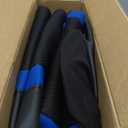 Skechers Memory Foam Car Seat Covers, Air Cool Mesh Thick Seat Covers,Car Seat Covers Front Seats Airbag Compatible, Automotive Comfort & Protection for Most Cars, Vans,Trucks, SUVs,Blue