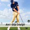 Golf Swing Arm Band - Elastic Nylon Golf Training Aid Band - Swing Correcting Posture Motion Fixer Power Band - Swing Correcting Trainer Band for Golfers (2 Pack)