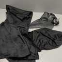 HAOSUN Plague Doctor Mask and Cloak Halloween Costumes for Men 3 in 1 Scary Masks for Adult