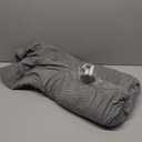 VANSOFY Oversized Recliner Chair Covers, 4-Pieces Stretch Recliner Cover Jacquard Soft Reclining Chair Slipcover Furniture Protector with Elastic Bottom for Lazy Boy Recliner(Light Gray) (1 Seat-X Large)