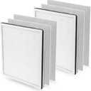VA-EE004 Vital 100 Replacement Filter for LEVOIT Vital 100 and VAVA VA-EE004 Air Purifier, High-Efficiency HEPA Activated Carbon Set, Part No.100-RF 3 pack