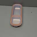 KTKUDY Stainless Steel Snack Container for Kids & Adults - Large - Leak-Proof 2-Compartment Stackable Snack Box for Daycare, School, Work & Travel