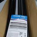56 Pack 26 inch Aluminum Balusters for Deck Railing,Black Round Metal Spindles for Staircase,3/4" Diameter Hollow Deck Ballasters with Screws and Connectors for Railing Fencing Porch Stair Spindles