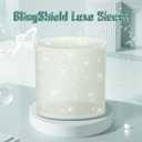 2 x Silicone Boot Compatible with Sinple Midern 24/30/40 oz Tumbler with Handle/Trek Pivot, Protective Anti-Scratch Bottle Bottom Sleeve Cover Compatible with Sinple Midern Tumbler (Bling Sea Glass Sage)