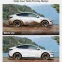REEVAA 2026 Tesla New Model Y Juniper Accessories - Mud Flaps [Protect Paint, No Drilling Required] All-Weather Splash Guard Body Kits for Model Y Juniper 2025-2026, Black (Set of 4)