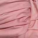 1 Pack Pink Spandex Table Clothes for 6 Foot Rectangle Tables, 6FT Wrinkle Free Fitted Tablecloths Ruffles Table Cover with Skirt for Baby Shower Birthday Party Banquet Wedding and Events