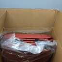 Car Seat Covers Full Set, Faux Leather Seat Covers for Cars, Car Seat Protector Waterproof, Non-Slip,Bright and Shiny seat Covers Make Your Vehicle Look, 5Seaters,Wine-Red