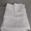 Simplebrand Ava Pure White Curtains for Bedroom 63 Inch Length 2 Panels Set, Light Filtering Window Treatment, Light Filtering Curtain Drapes, Soft Casual Rod Pocket Privacy Curtains, W40 x L63 Inch