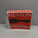 REVLON One-Step Hair Dryer and Styler, All-in-One Detangling and Straightener Brush for Salon-Quality Smooth, Straight Hair, More Shine and Less Frizz, Black (1 Count (Pack of 1))