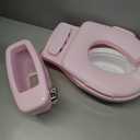 Ingenuity My Size Potty Pro in Pink, Infant Potty Training Toilet, Lifelike Flushing Sound, for Ages 18 Months, Up to 50 Pounds