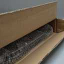 ProHeal Medical Overbed Table with Wheels and Adjustable Height - Mahogany Color Rolling Over Bed Bedside Table for Hospital and Home Use