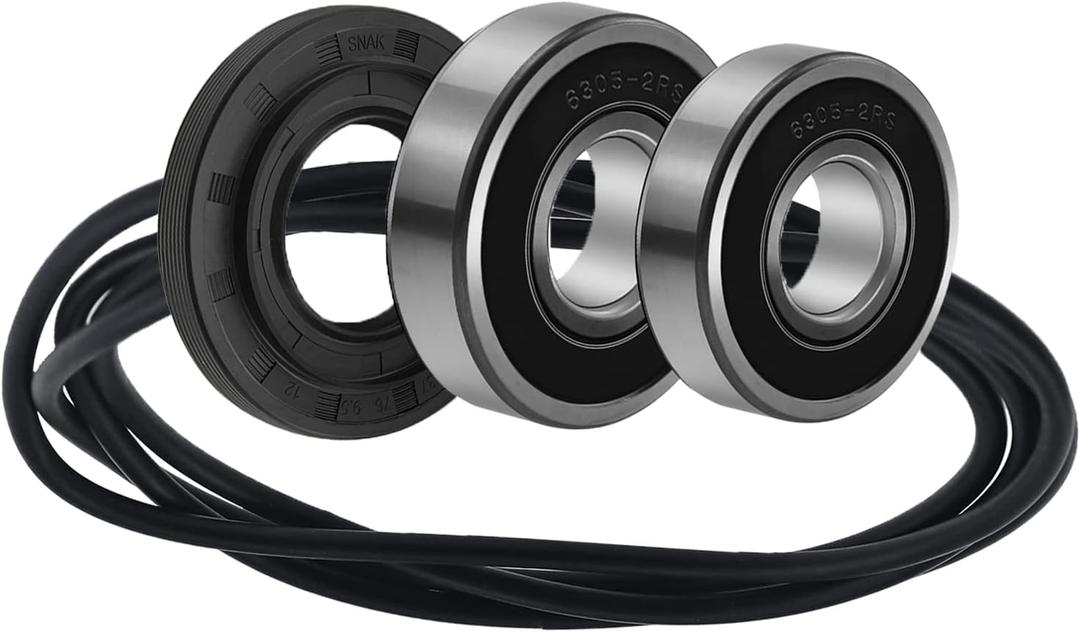 Bentolin Front Load Washer Tub Bearings and Seal Kit Compatible for LG & Kenmore Etc Replacement Part 4036ER2004A 4280FR4048L 4280FR4048E 4036ER4001B (Black)