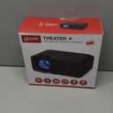 GPX Mini Projector with Bluetooth, USB and SD Media Ports, Includes Remote (PJ609B), Black