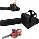 OMISTAR 20 Inch Chainsaw Carrying Bag, Heavy-Duty Oxford Cloth Chainsaw Bag, Portable Storage Holder for Chainsaws, Zippered Chainsaw Case, Waterproof Protection Tool Bag