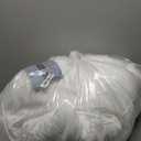 18x18 Decorative Throw Pillow Inserts-Down Feather Pillow Inserts-Square-Cotton Fabric-Set of 2-White.