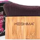 Keshima Self Tanner Brush, Large Tanning Brush for Face and Body, Kabuki Tan Applicator for Smooth and Even Coverage