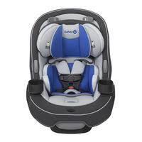 Safety 1st Grow and Go All-in-One Slim Convertible Car Seat, Rear Facing, 5-40 lbs, Forward Facing (30–65 lbs), High Back Booster Seat 40-100 pounds, Carbon Ink