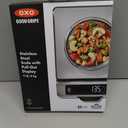 OXO Good Grips 11-Pound Stainless Steel Kitchen Scale with Pull-Out Display - Black