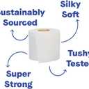 Repurpose 100% Bamboo Toilet Paper, 3-Ply, Tree-Free, Plastic-Free, FSC Certified, Septic Safe, Fast Dissolving, RV-Friendly, 12 Rolls (300 Sheets/Roll), No Fragrance/Dyes