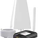 2025 Latest AT&T Signal Booster AT&T Cell Phone Signal Booster T Mobile Cell Booster for 5G 4G LTE on Band 12/17 AT&T Cell Booster AT&T Cell Booster ATT Extender Signal Booster Boost Call/Data Black